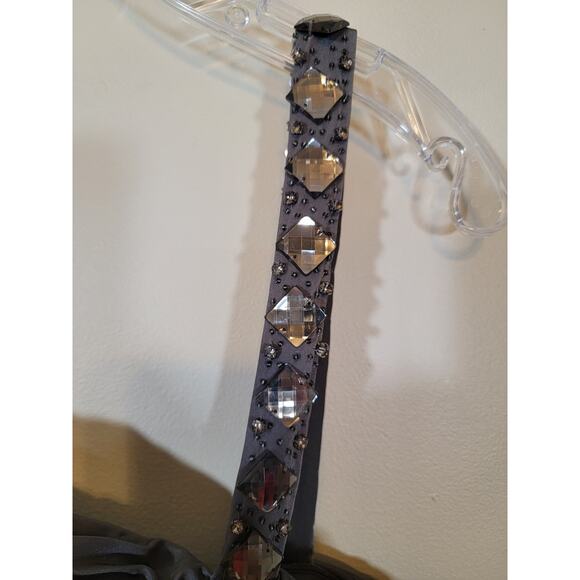 NWT Cache Ombre One Shoulder Beaded Detail Cocktail Party Dress Gray Size 8 - Picture 10 of 10